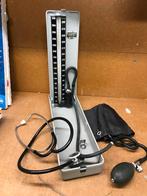 Kwik Bloeddrukmeter met Stethoscoop ca 1950, Antiek en Kunst, Ophalen