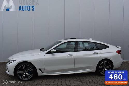 BMW 630i GT M-Sport Mineralweiß Nappaleder Pano H&K 20"LMV, Auto's, BMW, Bedrijf, Te koop, 6-Serie, ABS, Achteruitrijcamera, Airbags