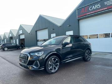 Audi Q3 45 Tfsi e 245pk Zwart S-line Pano 360-Cam Matrix-Led beschikbaar voor biedingen