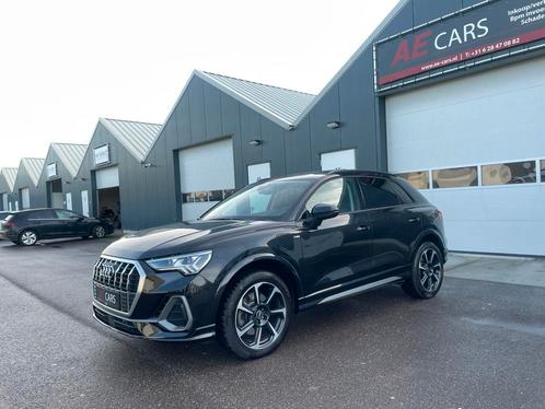 Audi Q3 45 Tfsi e 245pk Zwart S-line Pano 360-Cam Matrix-Led, Auto's, Audi, Bedrijf, Q3, 360° camera, ABS, Achteruitrijcamera