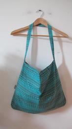 Linen tote bag, Ophalen of Verzenden, Nieuw, Groen, Shopper