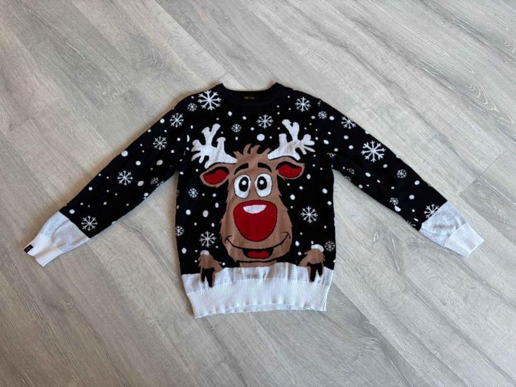 Foute kersttrui JAP 11 tot 13 jaar (maat 146/152/158), Kinderen en Baby's, Kinderkleding | Maat 152, Zo goed als nieuw, Jongen