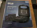 Blue 3 in 1 wafelijzer, Ophalen of Verzenden, Nieuw