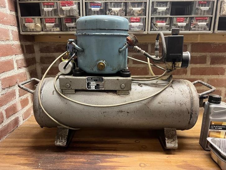 compressor Creemers defect, Doe-het-zelf en Verbouw, Compressors, Gebruikt, 6 tot 10 bar, Minder dan 25 liter, Minder dan 200 liter/min