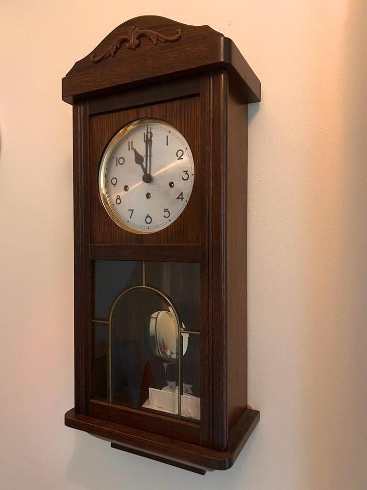 wandklok met slagwerk, Huis en Inrichting, Woonaccessoires | Klokken, Nieuw, Wandklok, Analoog, Ophalen