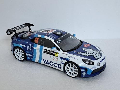 Alpine A110 RGT Rally Monte Carlo 2021 Ragues 1/18 Solido, Hobby en Vrije tijd, Modelauto's | 1:18, Zo goed als nieuw, Auto, Solido