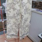 Broek 7/8 crème bloemenprint Twinset mt 38 (it42), Maat 38/40 (M), Twinset, Overige kleuren, Ophalen of Verzenden
