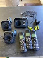 Seniorentelefoon Amplicomms Bigtel 1583 trio, Ophalen of Verzenden, Zo goed als nieuw, 2 handsets