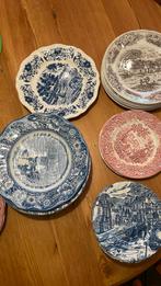 Verschillende engelse borden., Ophalen of Verzenden
