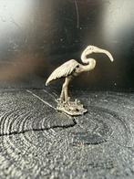 Zilveren miniatuur vogel / ibis, Antiek en Kunst, Ophalen of Verzenden