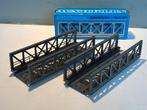 2 Märklin 7262 vakwerkbruggen kunststof voor M en K rails, Hobby en Vrije tijd, Modeltreinen | H0, Wisselstroom, Gebruikt, Brug, Tunnel of Gebouw