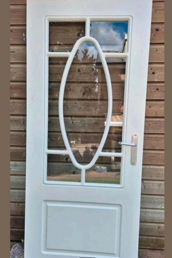 Mooie zware binnendeur - linksdraaiend, Doe-het-zelf en Verbouw, Deuren en Horren, Ophalen of Verzenden