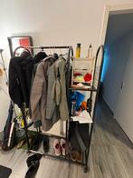 Kledingrek met opbergruimte, Ophalen, Met wielen, Gebruikt