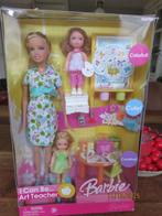BARBIE SET IN DOOS : I CAN BE ...ART TEACHER, Verzamelen, Verzenden, Nieuw, Pop