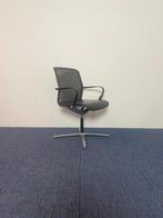 1 x Vergaderstoel Bene Filo (draaibaar), zwart leder, Huis en Inrichting, Ophalen, Gebruikt, Zwart, Eén
