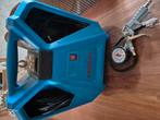 Draagbare compressor, Doe-het-zelf en Verbouw, Compressors, Minder dan 25 liter, Ophalen of Verzenden, Zo goed als nieuw, Minder dan 200 liter/min