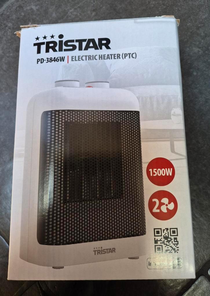 Tristar Kachel 150W - Compacte Verwarming, Huis en Inrichting, Kachels, Nieuw, Vrijstaand, Overige soorten, Elektrisch, Ophalen of Verzenden