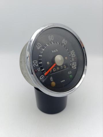 VDO 120km tachymeter, kilometerteller, DAF, BMW, Glas, NSU?? beschikbaar voor biedingen