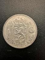 Koningin Juliana 1 gulden munt uit 1955, Postzegels en Munten, Munten | Nederland, Verzenden, Koningin Juliana, 1 gulden