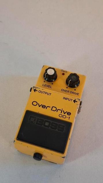 Vintage Boss OD-1 Overdrive - Jaren '80 beschikbaar voor biedingen