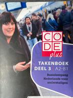 Code Plus Takenboek Deel 3 - NT2 Boek, Boeken, Ophalen of Verzenden, Gelezen, Overige niveaus