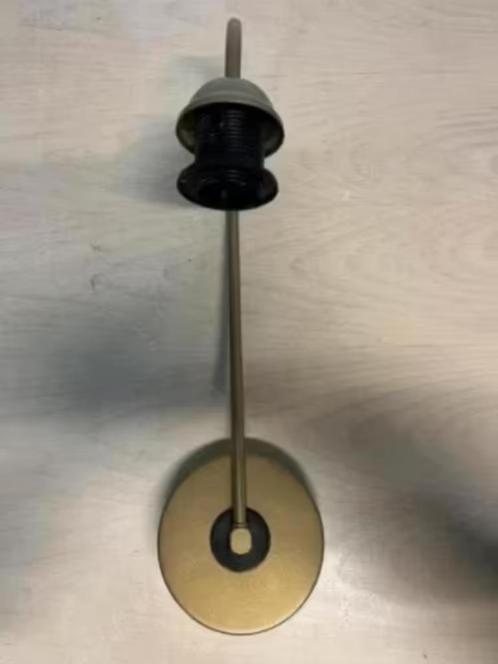 NIEUW! Wandlamp goud/ koper kleurig kap houtkleur €8,99, Huis en Inrichting, Lampen | Wandlampen, Nieuw, Ophalen of Verzenden