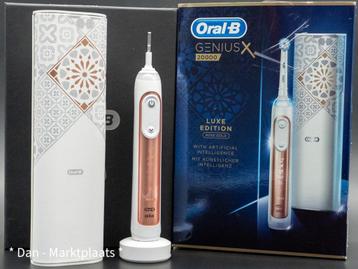 Oral-B Genius X 20000 Luxe Edition tandenborstel - Roségoud beschikbaar voor biedingen