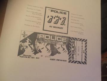 The police au bourget Dimanche 1982 bootleg vinyl beschikbaar voor biedingen