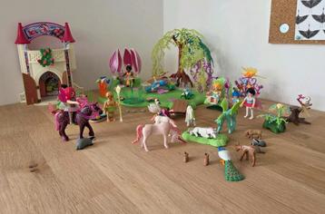 Playmobil Fairies 5444, 5449, 5492, 5352, 4777 en 6829 beschikbaar voor biedingen