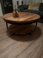 Mooie salontafel, Huis en Inrichting, Ophalen, 50 tot 100 cm, Rond, Zo goed als nieuw