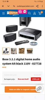 Bose 321 zgan, Audio, Tv en Foto, Home Cinema-sets, Verzenden, Zo goed als nieuw, Overige merken