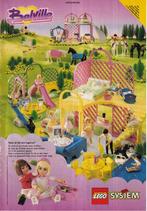 Retro reclame 1995 Lego Belville paarden manege, Overige typen, Ophalen of Verzenden