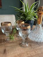 6 Vintage Murano Medici Glazen - Jugendstil, Antiek en Kunst, Antiek | Glas en Kristal, Ophalen of Verzenden