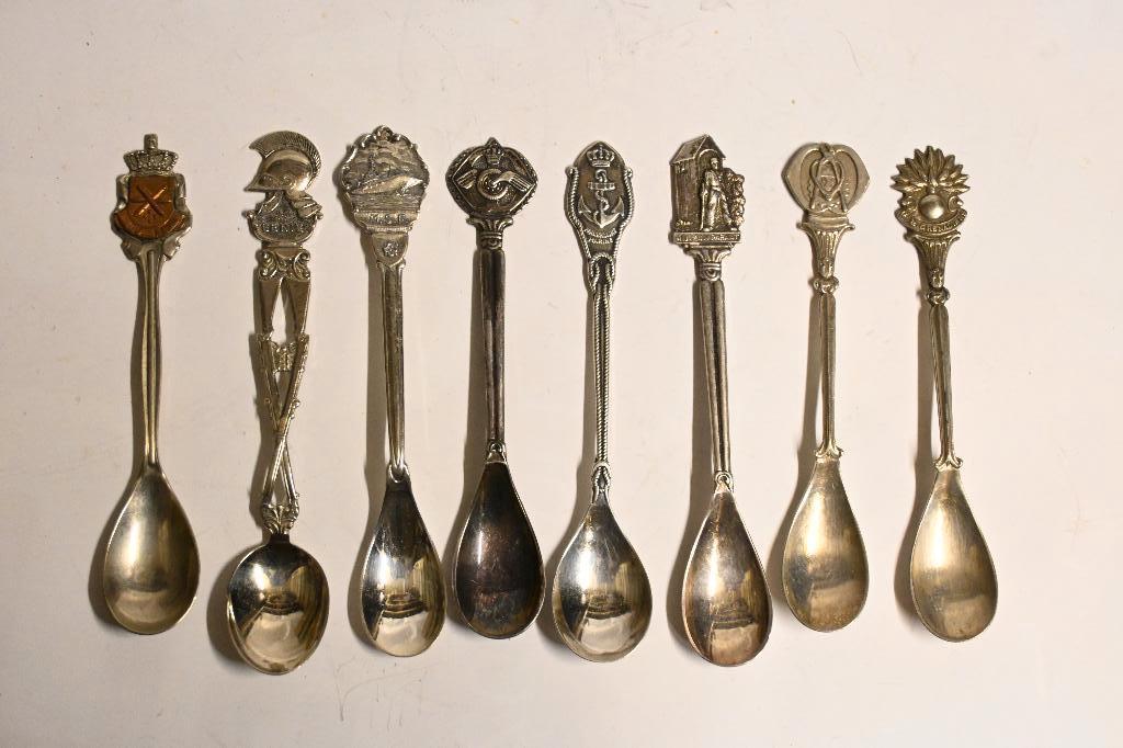 souvenir theelepeltje KL KLu marine nederland luchtmacht, Ophalen of Verzenden, Landmacht, Nederland, Embleem of Badge