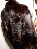 Prachtige echte MINK bontjas bont jas bontmantel  maat 40/42, Ophalen of Verzenden, Zo goed als nieuw, Maat 38/40 (M), Bruin