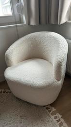 Teddy fauteuil crème/wit, Ophalen, Zo goed als nieuw