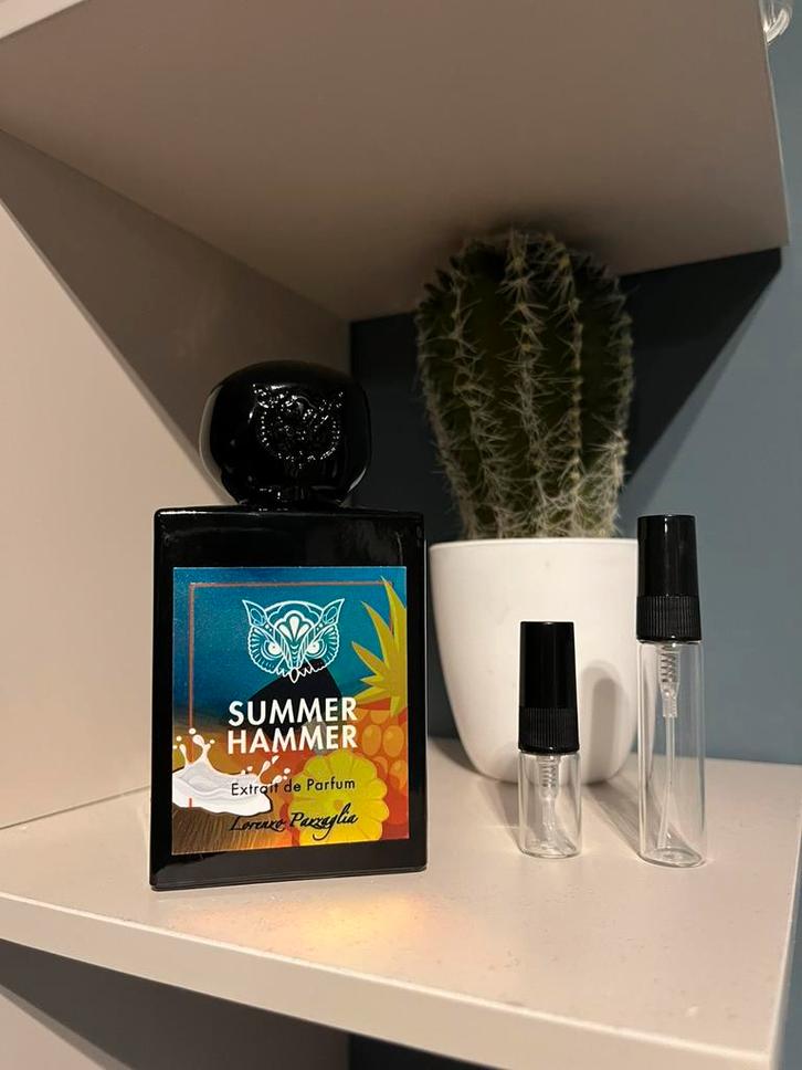 Lorenzo pazzaglia summer hammer sample, Sieraden, Tassen en Uiterlijk, Uiterlijk | Parfum, Zo goed als nieuw, Verzenden
