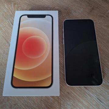 Iphone 12 mini wit 64GB krasvrij met doos beschikbaar voor biedingen