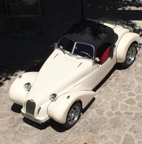 Burton/2CV cabrio wit, Auto's, Citroën, Particulier, 2CV, Benzine, Cabriolet, Handgeschakeld, Wit, Overige kleuren, Kunstmatig leder