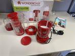 nutri blender - nutribullet - Wonderchef 63152746 rood - ble, Ophalen of Verzenden, Zo goed als nieuw, Nvt, Nvt