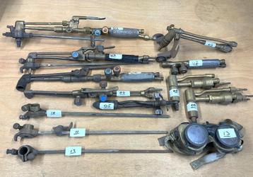 Lasbrander set en los snijbrander Loosco, Gloor, enz.  beschikbaar voor biedingen