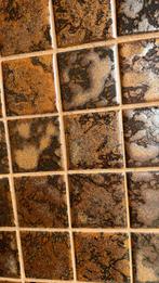 Vintage jaren 70 tegeltjes - 5x5 cm, Ophalen, Gebruikt, Minder dan 20 cm, Minder dan 5 m²