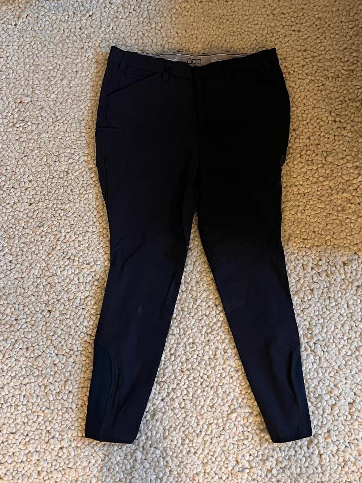 Herenrijbroek Drofton Grip navy. Maat L., Dieren en Toebehoren, Paardrijkleding, Zo goed als nieuw, Heren, Bovenkleding, Recreatie