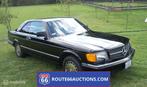 Mercedes-Benz 560 SEC | 1989 | Route 66 Auctions, Auto's, Overige carrosserieën, Zwart, Mercedes-Benz, Bedrijf