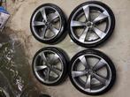 Audi 19 inch Rotor Velgen met Banden, Auto-onderdelen, Banden en Velgen, 19 inch, Gebruikt, Banden en Velgen, Ophalen of Verzenden