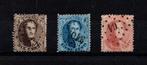 Oud Belgie gestempeld 14a/16a - 1863  --  R930, Verzenden, Gestempeld