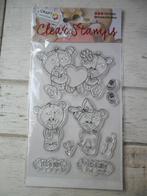 Craft Sensations Clear Stamp Beren, Hobby en Vrije tijd, Stempelen, Ophalen of Verzenden, Nieuw, Clearstamp