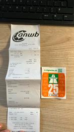 Zwitserland vignet 2025 | ongebruikt met bon, Tickets en Kaartjes, Autovignetten, Drie personen of meer