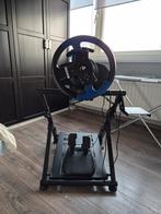 PS Stuur met standaard en pedalen, Spelcomputers en Games, Ophalen, Zo goed als nieuw