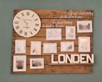 Wandbord Londen (of eigen collage), Huis en Inrichting, Woonaccessoires | Wanddecoraties, Zo goed als nieuw, Ophalen